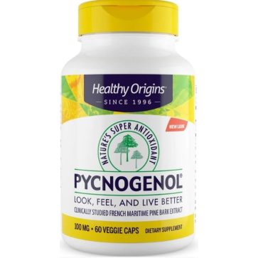 Pycnogenol 100mg 60 veg caps Healthy Origins Healthy Origins