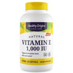 Vitamina E 1000 (120 softgels) - Healthy Origins