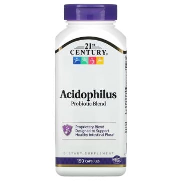 Acidophilus Probiotic Blend, 150 Capsules 21stCentury