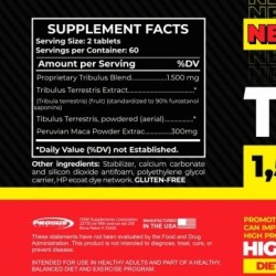 Tribulus Terrestris com Maca (120 tablets) - Pro Size Nutrition Pro Size Nutrition