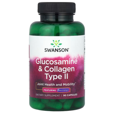 Glucosamine & Collagen Type II, 90 Capsules Swanson Swanson