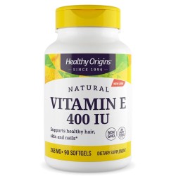 Vitamina E-400 IU 90 Softgels Healthy Origins