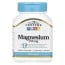 Magnesium, 250 mg, 110 Tablets 21stCentury