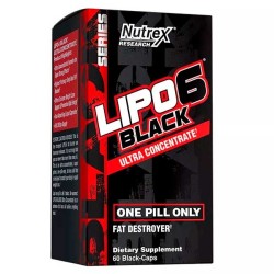 Lipo 6 Black Intense Ultra Concentrado - Nutrex (60 cápsulas)
