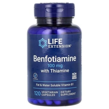 Benfotiamine with Thiamine 100mg 120s Life Extension Life Extension