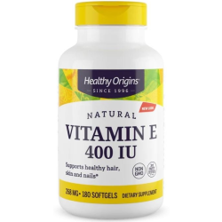 Vitamin E 400 IU 180 softgels Healthy Origins Healthy Origins