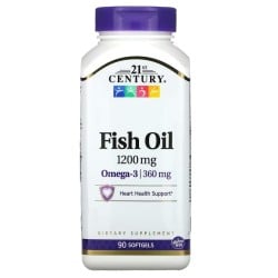 Fish Oil, 1,200 mg, 90 Softgels 21stCentury