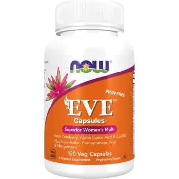 Eve Women's Multiple Vitamin 120Veg Capsules NOW