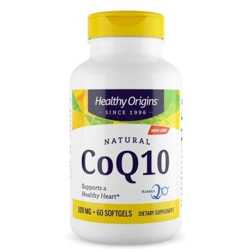 CoQ10 100mg (60 softgels) Healthy Origins (Suplemento)